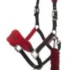 Le Mieux Vogue Fleece Headcollar & Leadrope Chilli/Black