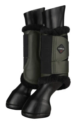 Le Mieux Fleece Lined Brushing Boots Oak