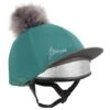 LeMieux Pom Pom Hat Silk – Peacock