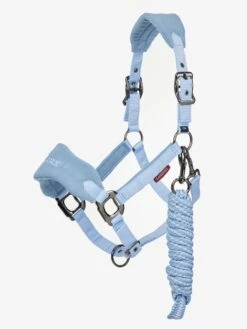 LeMieux Vogue Fleece Headcollar & Leadrope – Mist