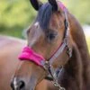 LeMieux Vogue Fleece Headcollar & Leadrope – Mulberry/Grey