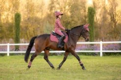 LeMieux GP Suede Square – Orchid -Le Mieux Rider Finds IT03268 lifestyle sudegpdsquare orchid 12 1 scaled 1