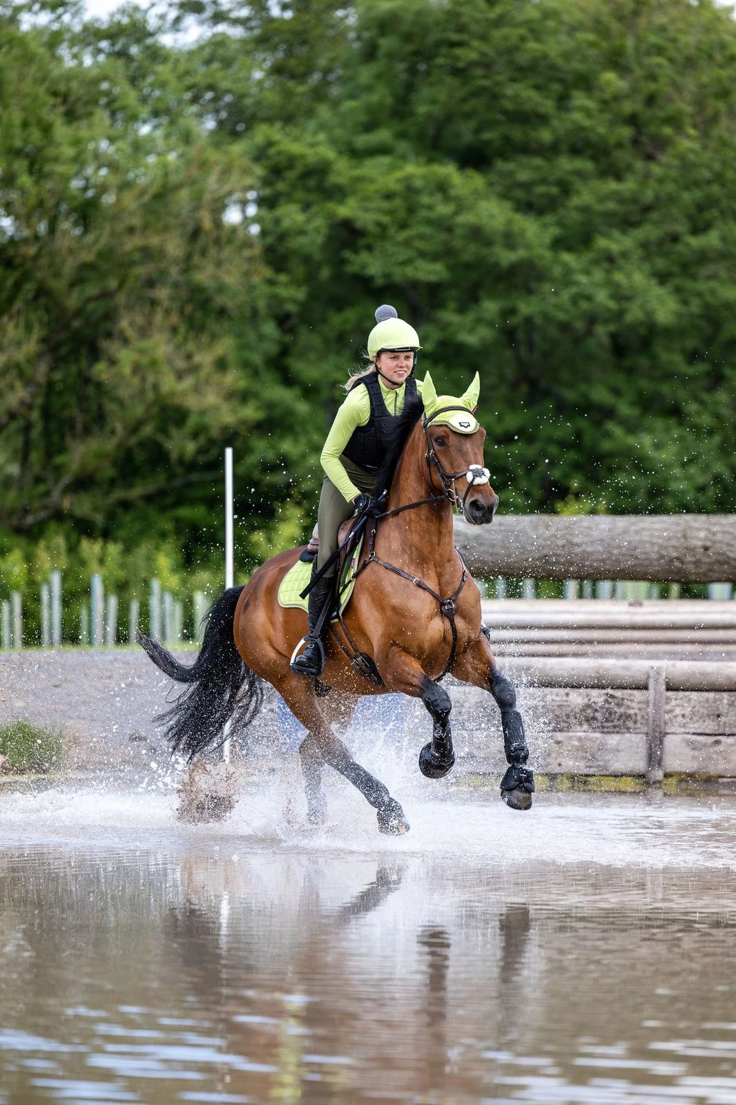 LeMieux Loire GP Square – Kiwi 2 LeMieux Loire GP Square – Kiwi - Image 2