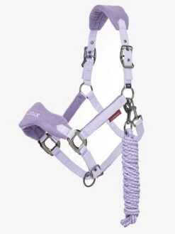 LeMieux Vogue Fleece Headcollar & Leadrope – Wisteria