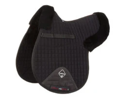 LeMieux Merino+ Half Lined GP Numnah Black/Black