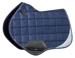 LeMieux Suede Close Contact Square – Navy Reflective