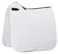 LeMieux Dressage Suede Square – White