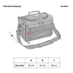 LeMieux ProKit Lite Grooming Bag – Spruce -Le Mieux Rider Finds ProKit Lite Grooming Bag Size Guide 600x600 1 2