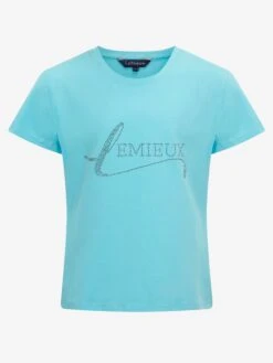LeMieux Young Rider Diamante T-Shirt – Azure