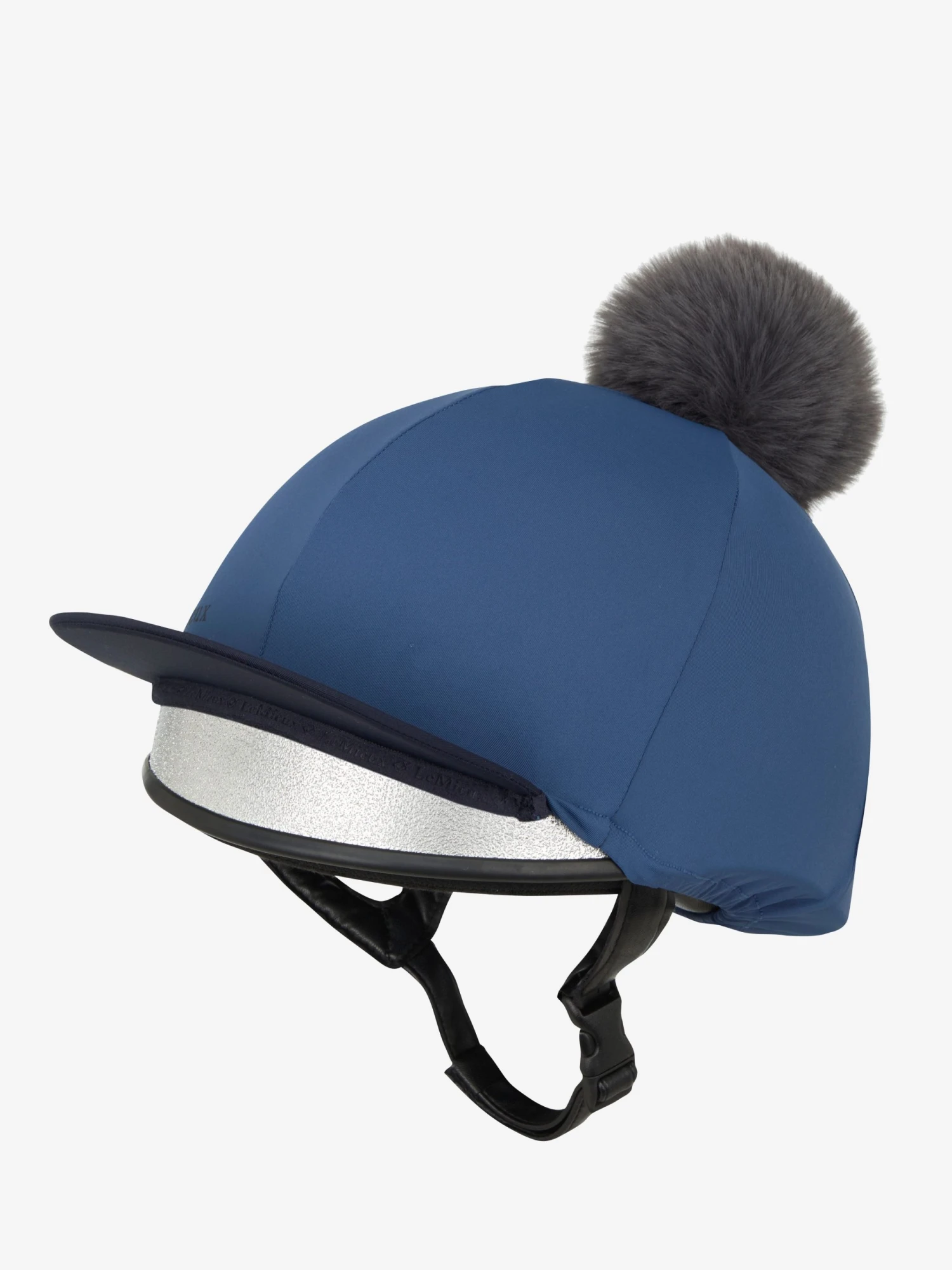 LeMieux Pom Pom Hat Silk – Atlantic 1 LeMieux Pom Pom Hat Silk – Atlantic