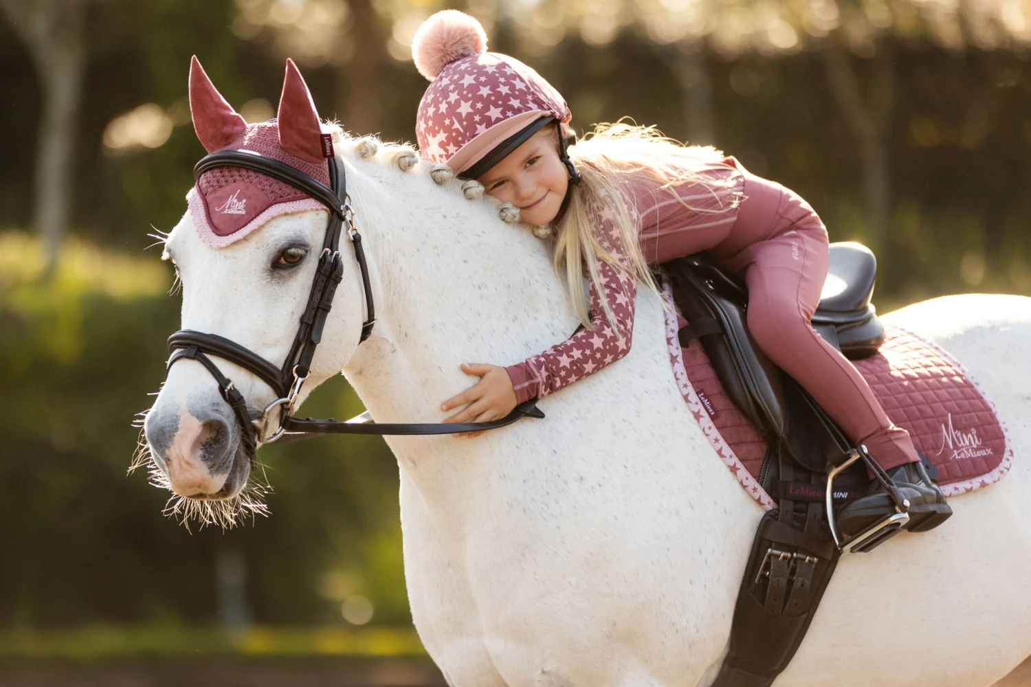 LeMieux Mini Base Layer – Orchid 2 LeMieux Mini Base Layer – Orchid - Image 2