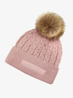 LeMieux Clara Cable Beanie – Pink Quartz