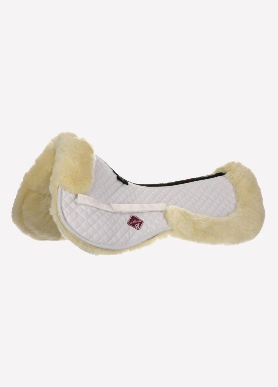 LeMieux ProLambskin Half Pad – Natural/White 1 LeMieux ProLambskin Half Pad – Natural/White