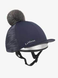 LeMieux Eleanor Pom Pom Hat Silk – Navy