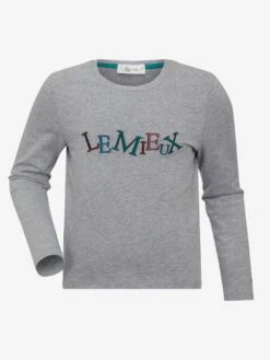 LeMieux Mini Jamie Long Sleeve Top – Grey
