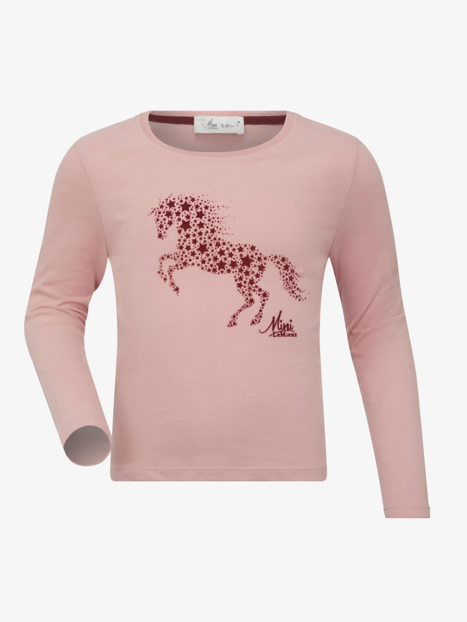 LeMieux Mini Jamie Long Sleeve Top – Pink Quartz 1 LeMieux Mini Jamie Long Sleeve Top – Pink Quartz