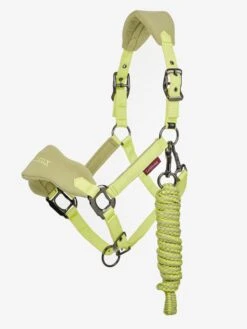 LeMieux Vogue Fleece Headcollar & Leadrope – Kiwi
