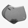 LeMieux Self Cool Close Contact Square Saddle Pad – Polar Grey