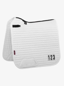 LeMieux Cotton Competition Dressage Square – White