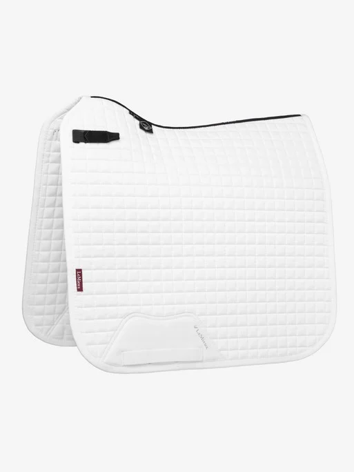 LeMieux Cotton Dressage Square – White 1 LeMieux Cotton Dressage Square – White