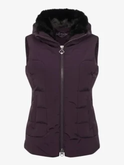 LeMieux Ladies Loire Winter Gilet – Fig