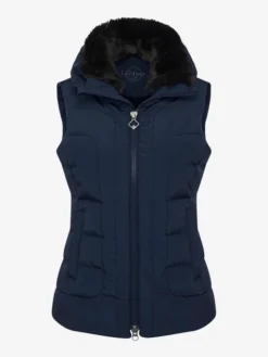 LeMieux Ladies Loire Winter Gilet – Navy