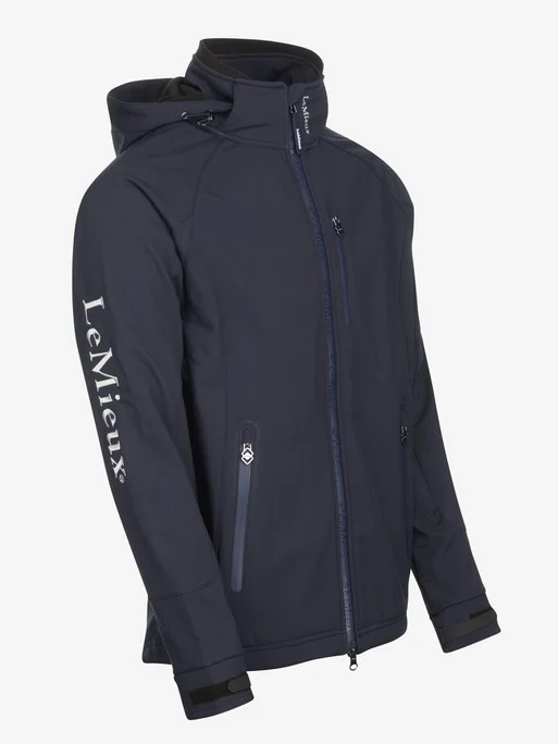 LeMieux Men’s Elite Soft Shell Jacket – Navy 3 LeMieux Men’s Elite Soft Shell Jacket – Navy - Image 3