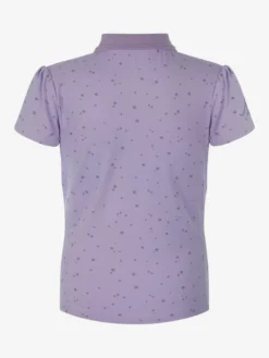 LeMieux Mini Polo Shirt – Wisteria -Le Mieux Rider Finds lm minipoloshirt wisteria3 hr