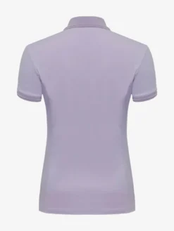 LeMieux Ladies Polo Shirt – Wisteria -Le Mieux Rider Finds lm poloshirt wisteria4 hr