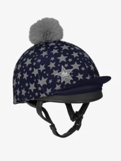 LeMieux Mini Hat Silk – Reflective Indigo
