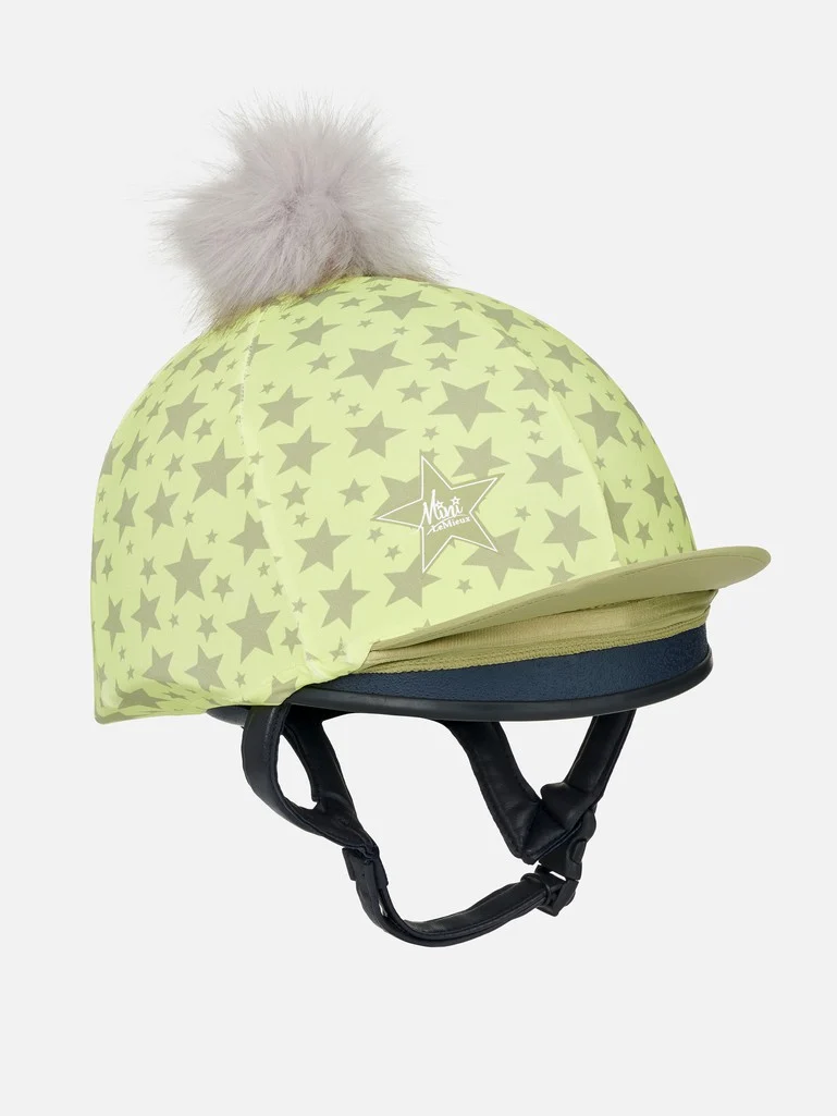 LeMieux Mini Hat Silk – Kiwi 1 LeMieux Mini Hat Silk – Kiwi