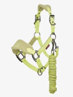 Le Mieux Mini Vogue Headcollar And Leadrope – Kiwi