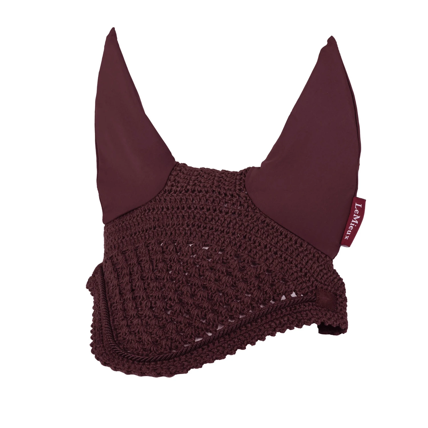 LeMieux Vogue Fly Hood – Burgundy 1 LeMieux Vogue Fly Hood – Burgundy