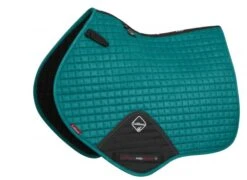 LeMieux Suede Close Contact Square – Peacock