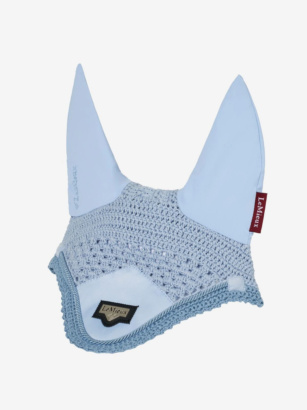 LeMieux Loire Satin Fly Hood – Mist 1 LeMieux Loire Satin Fly Hood – Mist