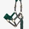 LeMieux Vogue Fleece Headcollar & Leadrope – Spruce