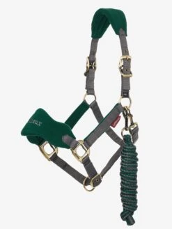 Le Mieux Rider Finds 13 LeMieux Vogue Fleece Headcollar & Leadrope β Spruce