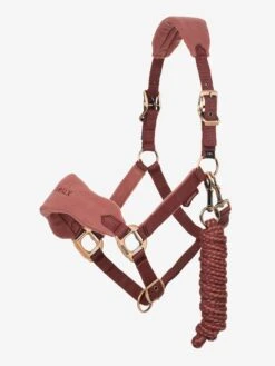 LeMieux Vogue Fleece Headcollar & Leadrope – Orchid